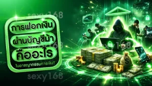 การฟอกเงินผ่านบัญชีม้า คืออะไร