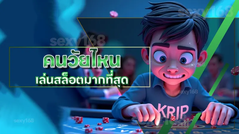 คนวัยไหน เล่นสล็อตมากที่สุด