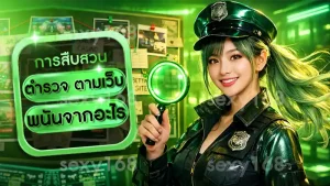 ตำรวจ ตามเว็บพนันจากอะไร