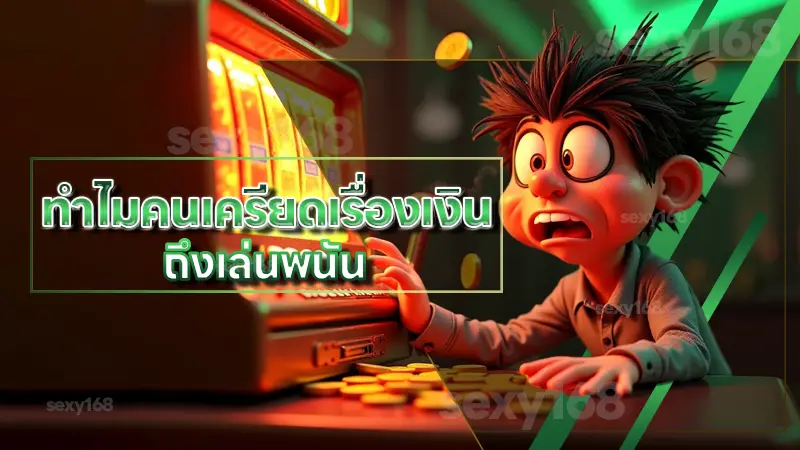 ทำไมคนเครียดเรื่องเงิน ถึงเล่นพนัน