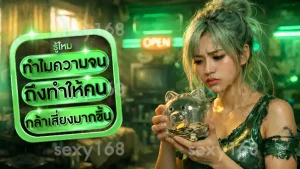 ทำไมความจน ถึงทำให้คนกล้าเสี่ยงมากขึ้น