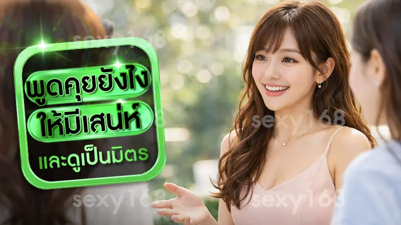 พูดคุยยังไง ให้มีเสน่ห์