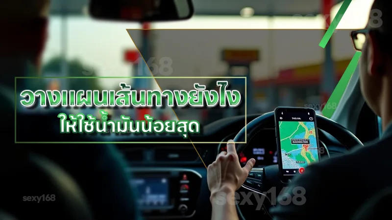 วางแผนเส้นทางยังไง ให้ใช้น้ำมันน้อยสุด