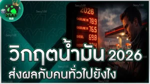 วิกฤตน้ำมัน 2026 ส่งผลกับคนทั่วไปยังไง