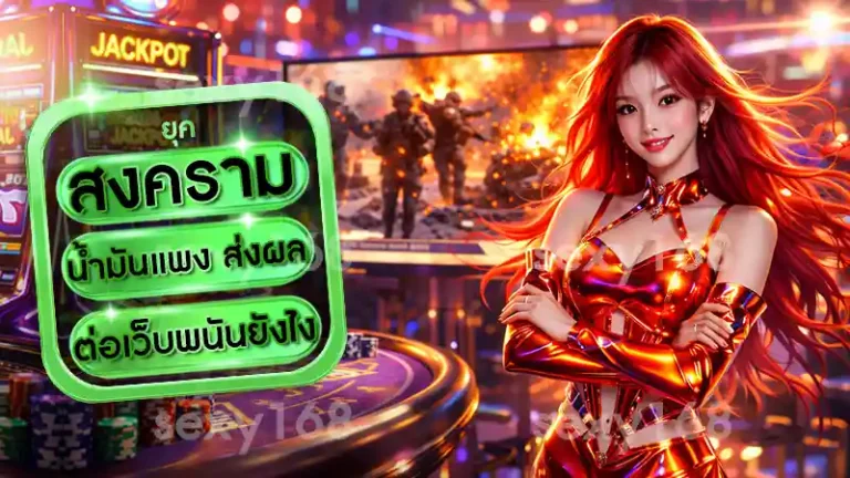 สงคราม น้ำมันแพง ส่งผลต่อเว็บพนันยังไง