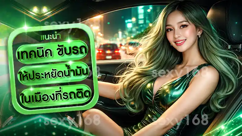 เทคนิค ขับรถให้ประหยัดน้ำมัน ในเมืองที่รถติด