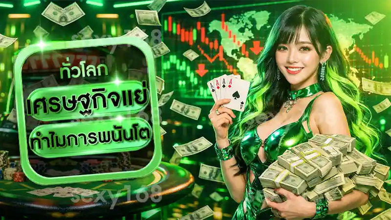 เศรษฐกิจแย่ ทำไมการพนันโต