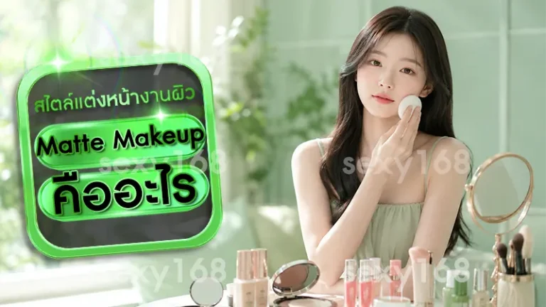 Matte Makeup คืออะไร