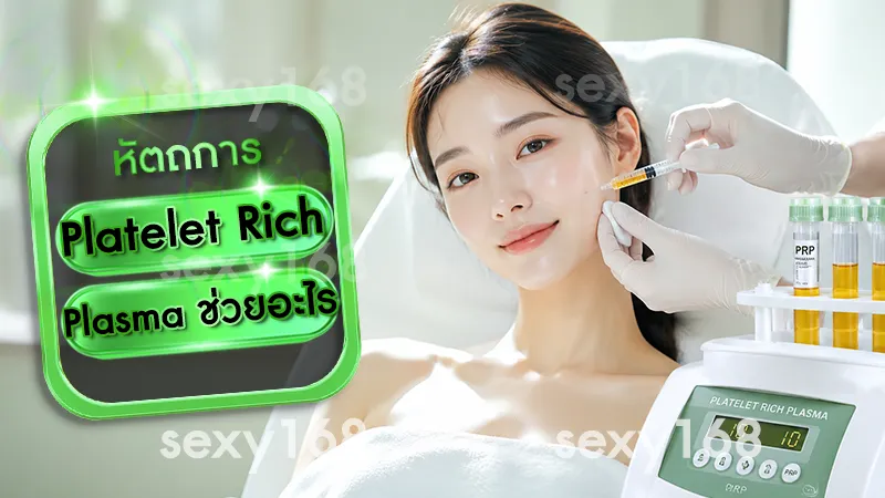 Platelet Rich Plasma ช่วยอะไร