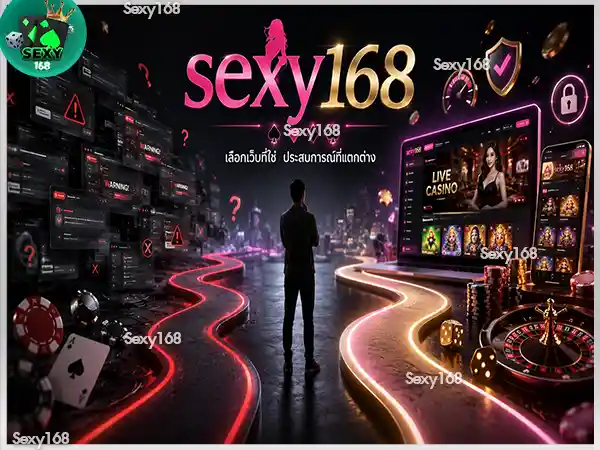 sexy168 ต่างจากเว็บรวมค่ายอื่นยังไง