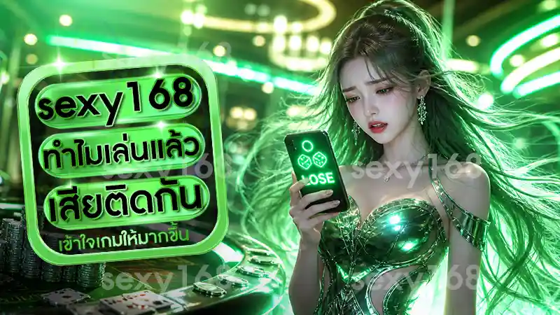 sexy168 ทำไมเล่นแล้วเสียติดกัน