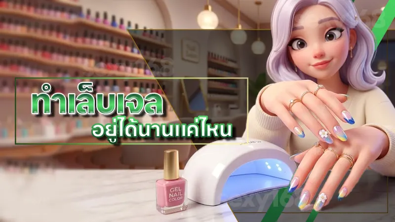 ทำเล็บเจล อยู่ได้นานแค่ไหน