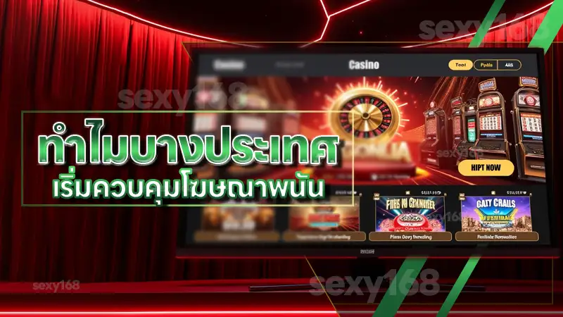 ทำไมบางประเทศ เริ่มควบคุมโฆษณาพนัน