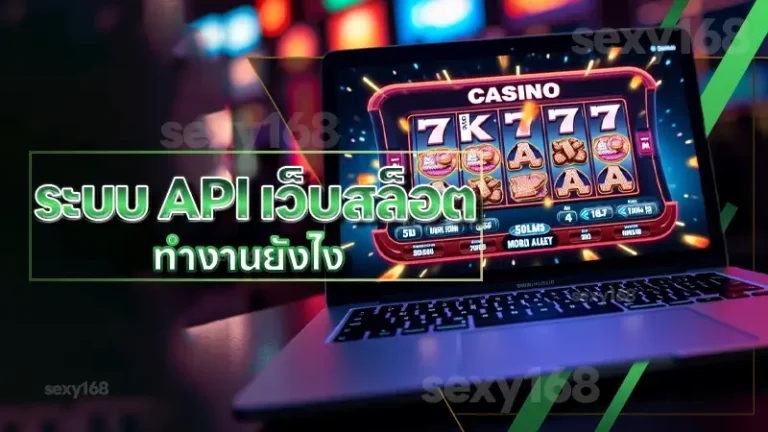 ระบบ API เว็บสล็อต ทำงานยังไง