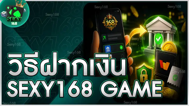 วิธีฝากเงิน sexy168 game