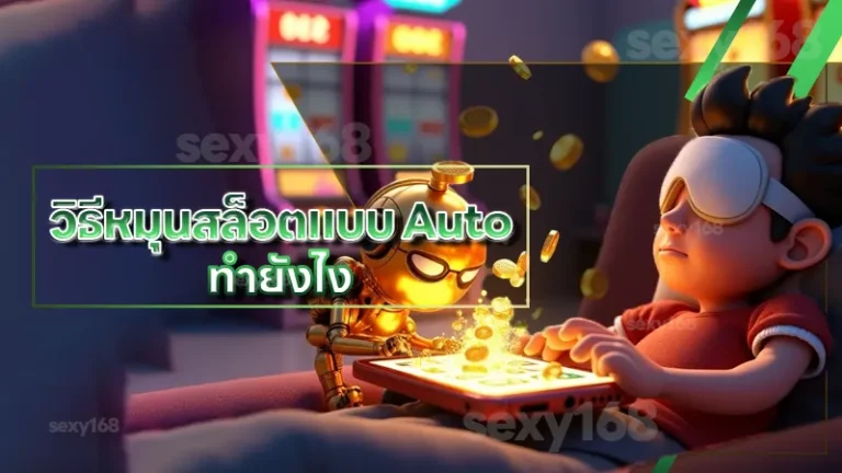 วิธีหมุนสล็อตแบบ Auto ทำยังไง
