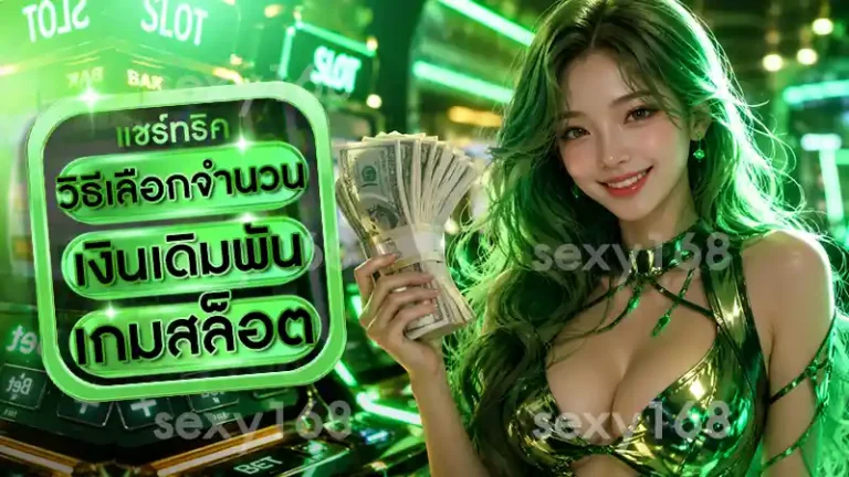 วิธีเลือกจำนวนเงินเดิมพัน เกมสล็อต