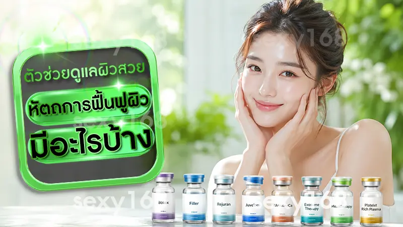 หัตถการฟื้นฟูผิว มีอะไรบ้าง
