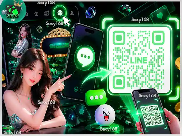 เพิ่มเพื่อนและเริ่มแชต sexy168 game