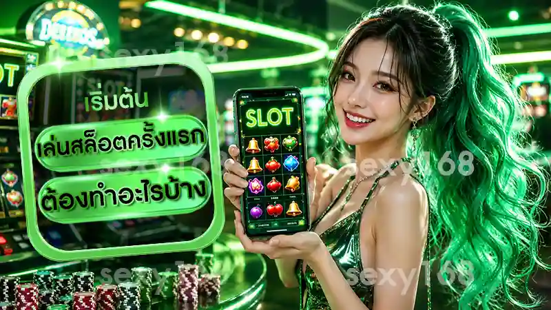 เล่นสล็อตครั้งแรก ต้องทำอะไรบ้าง