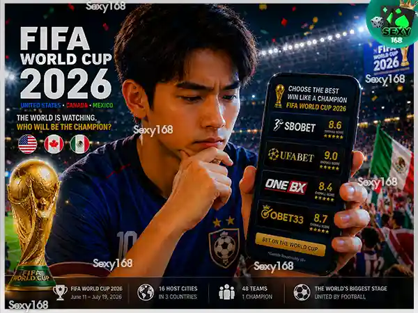แทงบอลโลก 2026 ค่ายไหนดี