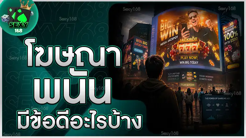 โฆษณาพนัน มีข้อดีอะไรบ้าง