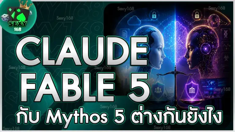 Claude Fable 5 กับ Mythos 5 ต่างกันยังไง
