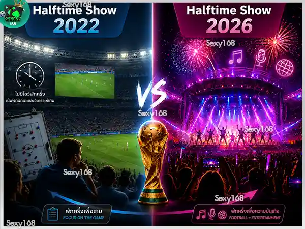 Halftime Show บอลโลก ต่างจากรอบก่อนยังไง
