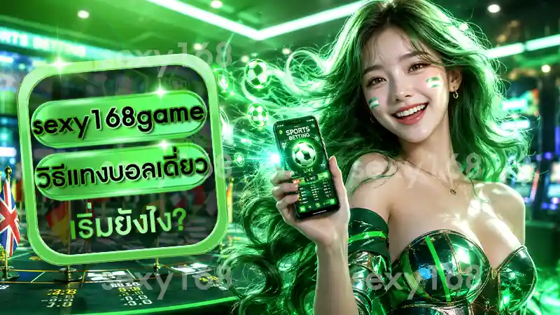 sexy168game วิธีแทงบอลเดี่ยว