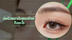 ต่อด้วยตาด้วยขนมิงค์ คืออะไร