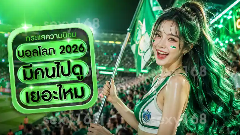 บอลโลก 2026 มีคนไปดูเยอะไหม