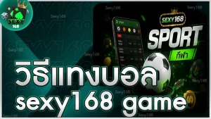 วิธีแทงบอล sexy168 game
