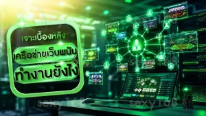เครือข่ายเว็บพนัน ทำงานยังไง