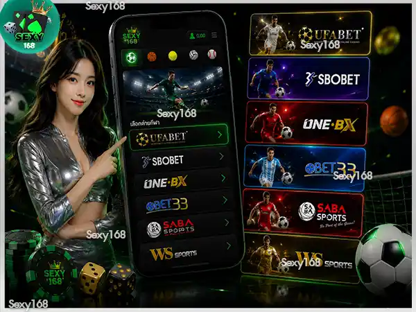 เลือกค่ายเดิมพันกีฬาที่ต้องการ sexy168 game