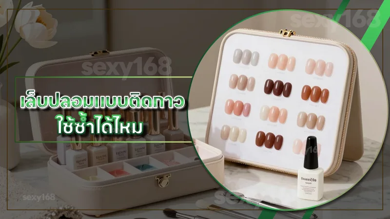 เล็บปลอมแบบติดกาว ใช้ซ้ำได้ไหม