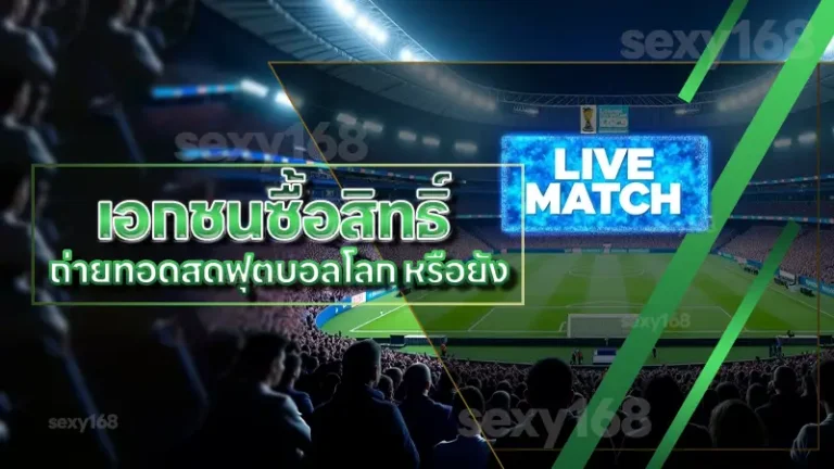 เอกชนซื้อสิทธิ์ ถ่ายทอดสดฟุตบอลโลก หรือยัง