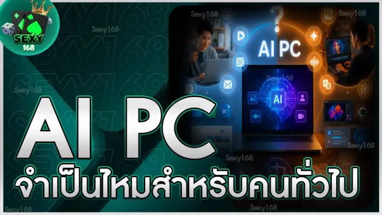 AI PC จำเป็นไหมสำหรับคนทั่วไป