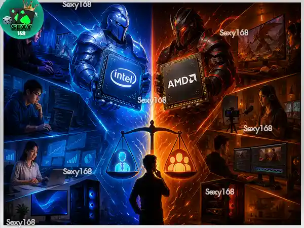 CPU Intel หรือ AMD เลือกแบบไหนดี