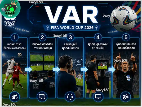 VAR บอลโลก 2026 ทำงานยังไง