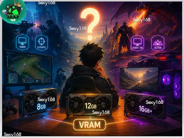 VRAM เท่าไหร่ถึงพอสำหรับเล่นเกม