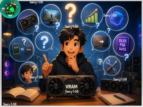 VRAM เท่าไหร่ถึงพอสำหรับเล่นเกม