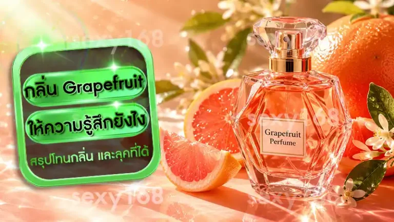กลิ่น Grapefruit ให้ความรู้สึกยังไง
