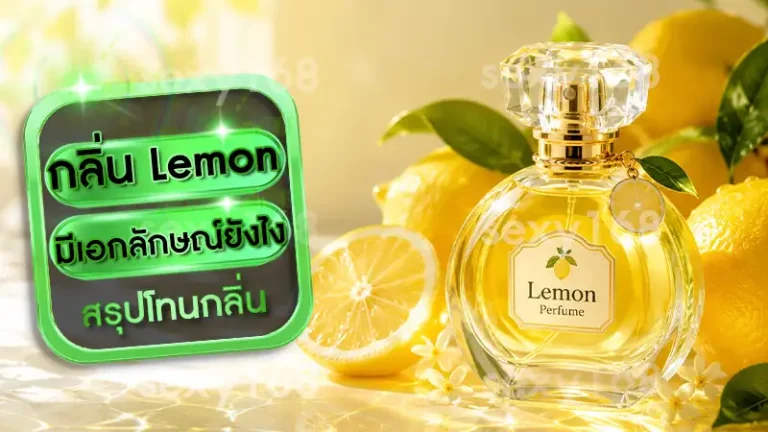 กลิ่น Lemon มีเอกลักษณ์ยังไง