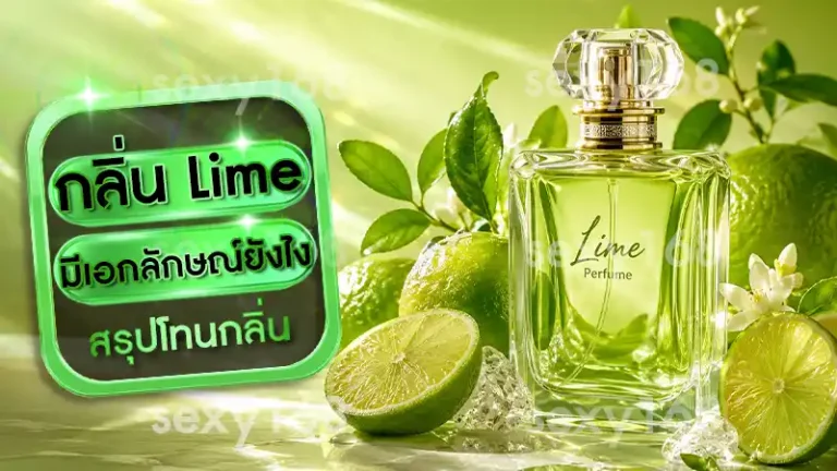 กลิ่น Lime มีเอกลักษณ์ยังไง