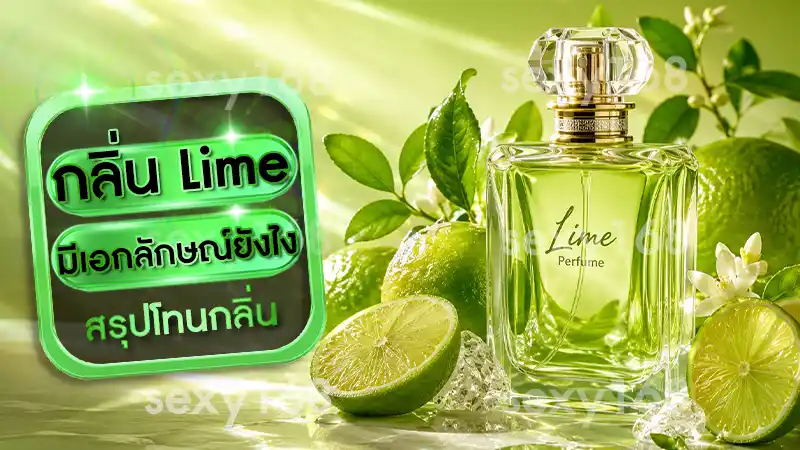 กลิ่น Lime มีเอกลักษณ์ยังไง