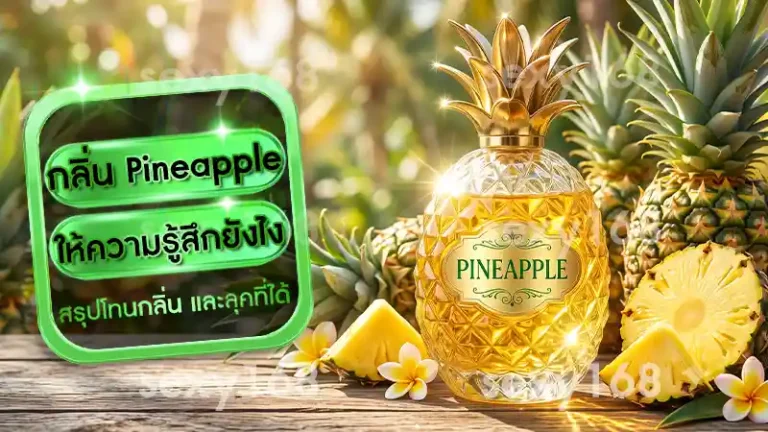 กลิ่น Pineapple ให้ความรู้สึกยังไง