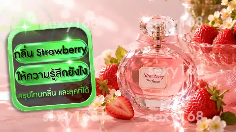 กลิ่น Strawberry ให้ความรู้สึกยังไง