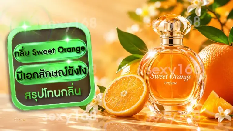 กลิ่น Sweet Orange มีเอกลักษณ์ยังไง
