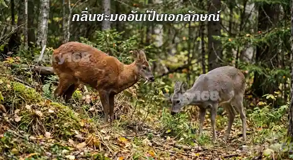 กวางชะมด มีเขาไหม