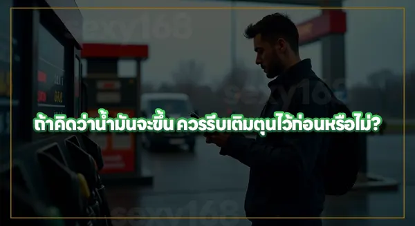 ควรเติมน้ำมันตอนนี้ หรือรอดี